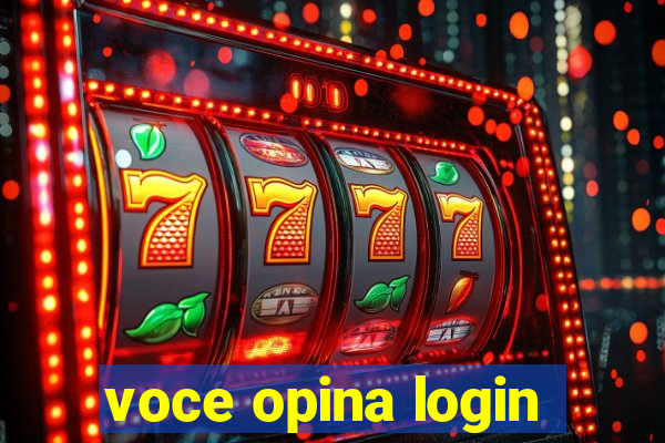 voce opina login